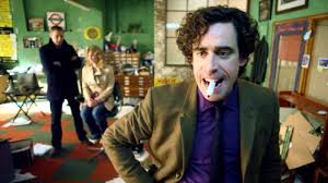 He is portrayed as a pudgy man who normally wears a heavy old light. Dirk Gently Dvd Review