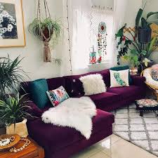 Decoration Cranberry Bohemain Colored Lshaped Stylish Velvet Dark Plum Sofa Homedark Plum Cranberry C Home Living Room L Shaped Sofa Home And Living