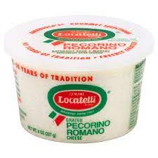 Locatelli pecorino romano freshdirect 1 oz 110.0 calories 0 g 8.0 g 7.0 g. Locatelli Pecorino Cheese 8oz Target