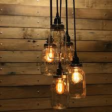 Mason Jar Jam Pendant Light Lamps Lighting Fixtures Bar Rustic Industrial Edison Bulb Ac90 260v Novelty Lights Bedroom New Lamps Lighting Fixtures Light Fixturesmason Jar Pendant Light Aliexpress