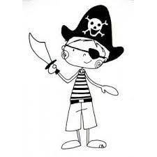 pirate flex la farandole des tissus coloriage garcon pochoir silhouette bouquet de