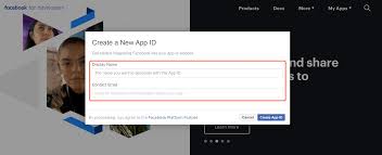 How to create a simple facebook app to receive an app id and secret key. Facebook Login Application Documentation Tuya Developer