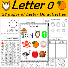 Buchstabe des modernen lateinischen alphabets. Alphabet Letter Of The Week O Activities Alphabet Printable Teaching Resources