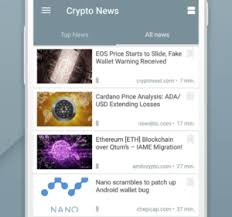 App has got veryclean uiwith no adsat all to disturb you. Five Great Free Cryptocurrency News Apps For Your Phone