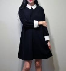 This Item Is Unavailable Vintage Black Dress Black Dress White Collar Classic Dress Style