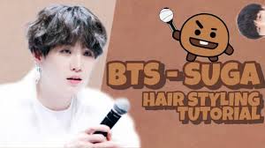 7 times v bts satisfied army's dream of dream hair style bts news constantly updates the latest news of the day! How To Style Your Hair Like Suga From Bts Youtube