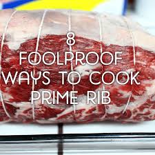 Standing tall on a serving platter ready to be carved, its dark, crisp exterior promises a tender, rosy for our purposes, prime rib roast refers specifically to this cut and not the grading. How To Cook Prime Rib 8 Foolproof Recipes Delishably