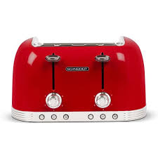 Schneider Scto4r Grille Pain Vintage Rouge 4fentes Achat Vente Grille Pain Toaster Cdiscount