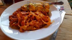 This tastes like the perfect night in. Chicken Chorizo Pasta Picture Of The Carew Inn Carew Tripadvisor