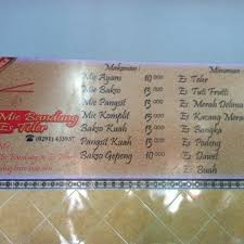 Es teler 77 merupakan restoran penyedia masakan indonesia cepat saji yang berdiri sejak 1982. Mie Bandung Es Teler Jl Wachid Hasyim No 39