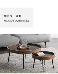 北欧茶几简约现代小户型客厅圆形铁艺表情家用小茶几电视柜组合 淘宝网 coffee table furniture decor