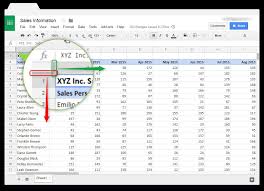 How to split cells by using the menu feature in google sheets. How Can I Freeze Rows And Columns In Google Sheets Sheetgo Blog