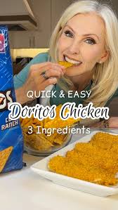Follow @lorafied for recipe hacks! DORITOS 🍗 CHICKEN * 3 INGREDIENTS *  Quick, Easy & Budget Friendly! Raise your hand if you love Doritos 🙋‍♀️  Honestly, they’re one of my guilt pleasures, specifically ...