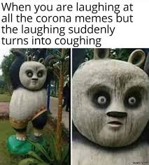When you are laughing at the coronavirus memes but suddenly the ...