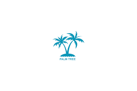 Simple palm tree silhouette tree png image. Palm Tree Vector Illustration Graphic By Sabavector Creative Fabrica