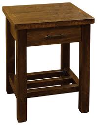 Browse a large selection of rustic end table and side table designs in a variety of styles, sizes and finishes to accent your living room or bedroom. Rustic Side Table Living Room Hall Console Nightstand Narrow Accent Sofa End New Lucite Tables Home Garden