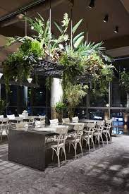 Near My B Le Sixieme Archello Restaurant Interior Design Botanical Interior Restaurant Design