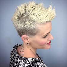Use gel or mousse to create this mohawk look. Pixie Haircut Funky Short Hairstyles 2020 Novocom Top