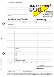 Maybe you would like to learn more about one of these? Formular Arbeitsauftrag Auftragsformulare Mit Durchschlag