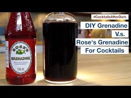 No home bar should be without daily's grenadine syrup! How To Make Grenadine Syrup For Cocktails Glen Friends Cooking Youtube Grenadine Grenadine Recipe Cocktails