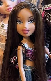 Yasmin Bratz Brown Eyed Bratz Doll Doll Brown Hair Bratz Black Hair Blue  Eyes Bratz Doll
