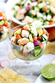 Easy ceviche for beginners · a simple shrimp ceviche for beginners that is made with poached shrimp instead of raw and finished. Shrimp Ceviche Recipe Mexican Style Lemon Blossoms