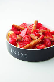 Entre Revelation Tomate Fraise Huile D Olive Par Pierre Herme Recette Alimentation Recettes Sucrees Meilleur Recette