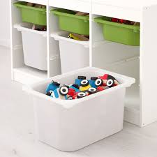 Trofast Aufbewahrung Mit Boxen Weiss Grun Ikea Trofast Storage Ikea Trofast Ikea
