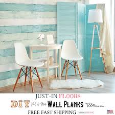 If You Re Looking For A Simple Diy To Make A Big Impact Then A Diy Wood Plank Accent Wall Is A Perfect Choice Use Cou Wall Planks Wood Planks Wood Adhesive