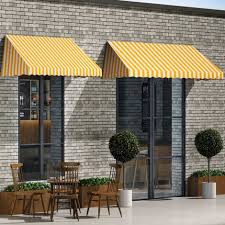 Patio awnings provide extensive solutions to many domestic and commercial shading requirements with modern materials now able to give true all year round protection form sun and rain. Best Price Vidaxl Awning