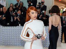 Ice Spice Brought the Most Unlikely Accessory to the Met Gala 2023 — See  Photos | Teen Vogue