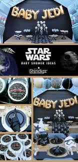 Celebrate The Coming Of Your Little Jedi With A Star Wars Themed Baby Shower Alert All Commands Laura Star Wars Baby Shower Star Wars Baby Star Wars Nursery