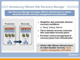 This course also shows you how to write and test disaster recovery plans that use site recovery manager. Vmware Site Recovery Manager Technical Overview April 2008