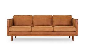 Günstige sofas, wohnlandschaften & sessel. Nadia 3 Seat Sofa Tan Leather Lounge Lovers