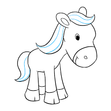 How to draw my little pony easy and step by step. How To Draw A Pony Really Easy Drawing Tutorial