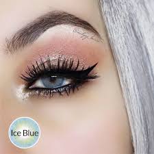 Vcee Ice Blue Colored Contact Lenses Colored Contacts Contact Lenses Colored Ice Blue