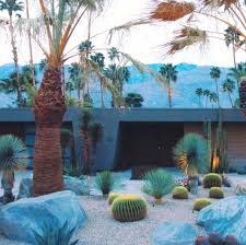 Modernism Week Roundup Jungalow By Justina Blakeney Mid Century Landscaping Modern Landscape Design Landscape Design