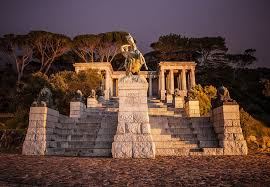 Partly modeled on the arch of london's hyde park corner; Rhodes Memorial University Of Cape Town Cape Town South Africa Africa Travel