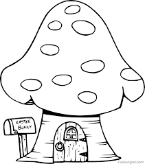 Funny mushrooms coloring page for children. Mushroom Coloring Pages Coloringall