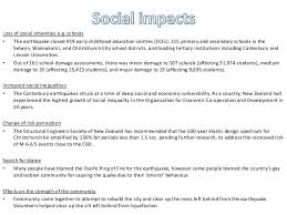 There had an earthquake in 2010, and. Christchurch Earthquake 2011 Medc Case Study