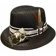 Mens Danny Del La Paz Signature Edition Black Lowrider Fedora Hat By Summit Hats Ebay Black Lowrider Hats For Men Christian Dior Fashion