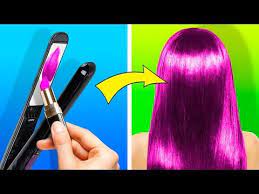 27 Awesome Hair Hacks That Really Work Youtube Diy Hair Hacks Hair Hacks 5 Minute Crafts Videos