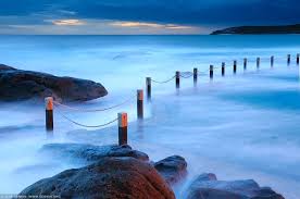 Mahon Tidal Pool At Sunrise Maroubra Beach Sydney Nsw Image Credit Ilya Genkin Sydney Beaches Tidal Pool Southern Beach