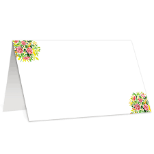 Baby shower hosts have several options to choose from. 50 Tented 3 5 X 2 Place Cards Simple Classic Wedding Baby Shower Party Blank Fill In Table Name Tags Floral Seating Cards Placecard Escort Digibuddha Event Rehearsal Decor Ep0023 Walmart Com