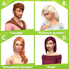 There Needs To Be A Lighter Brown Caramel Hair Color The Sims Forums