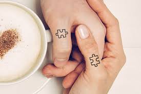 Wonder woman puzzle piece tattoo. 31 Best Matching Couples Tattoos Designs