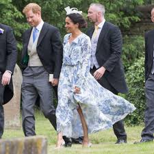 Leave the white at home and choose another dress. Meghan Markle S Oscar De La Renta Dress Is Sold Out But We Found A Fab Lookalike Hello