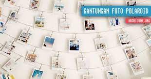 Setiap pas foto memiliki dimensi yang berbeda beda tergantung dari jenis pas foto yang digunakan. Cara Membuat Gantungan Foto Polaroid Jepit Di Dinding Mudah Dan Kreatif Dinding Kreatif Polaroid