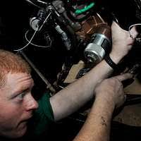 U.S. Navy Aviation Machinist's Mate 3rd Class Robert