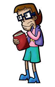 Check out this transparent Cyberchase Inez thinking PNG image